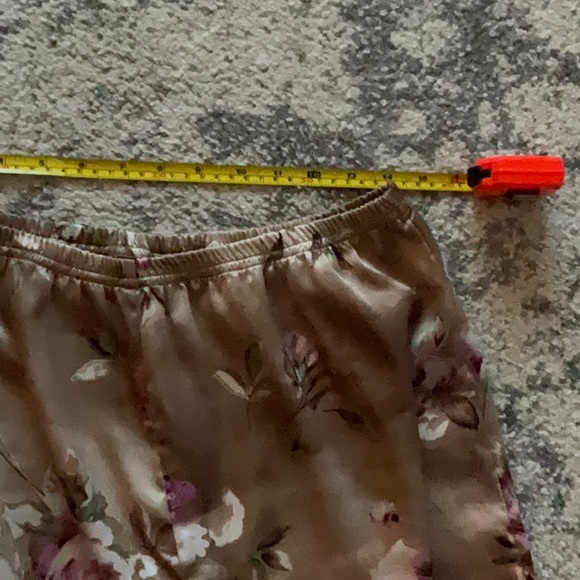 Versailles vintage gorgeous floral silky pyjama/ lounge wear set sz M - Picture 11 of 13